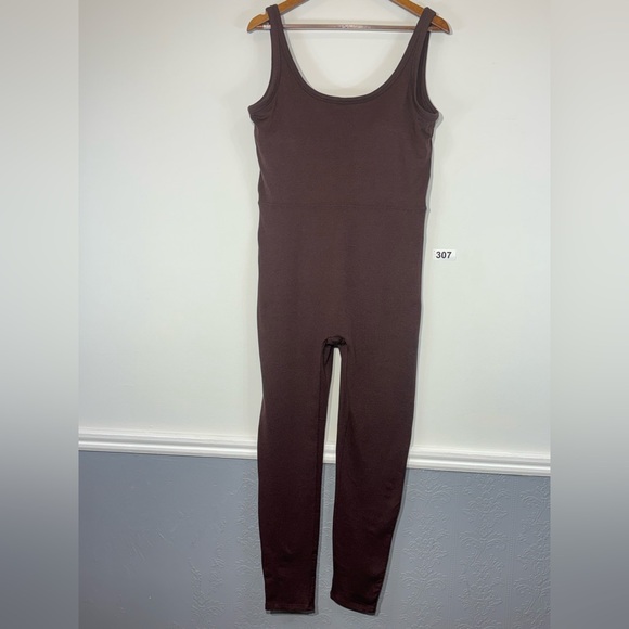 Vuori Halo Dark Brown Jumpsuit Size XXL - Picture 3 of 8